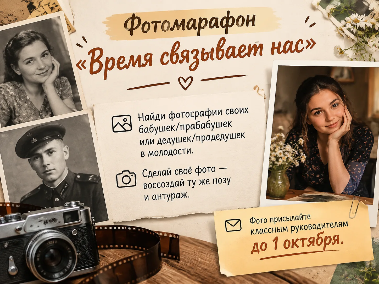 Приглашаем принят участие в ещё одной активности к Дню пожилого человека!