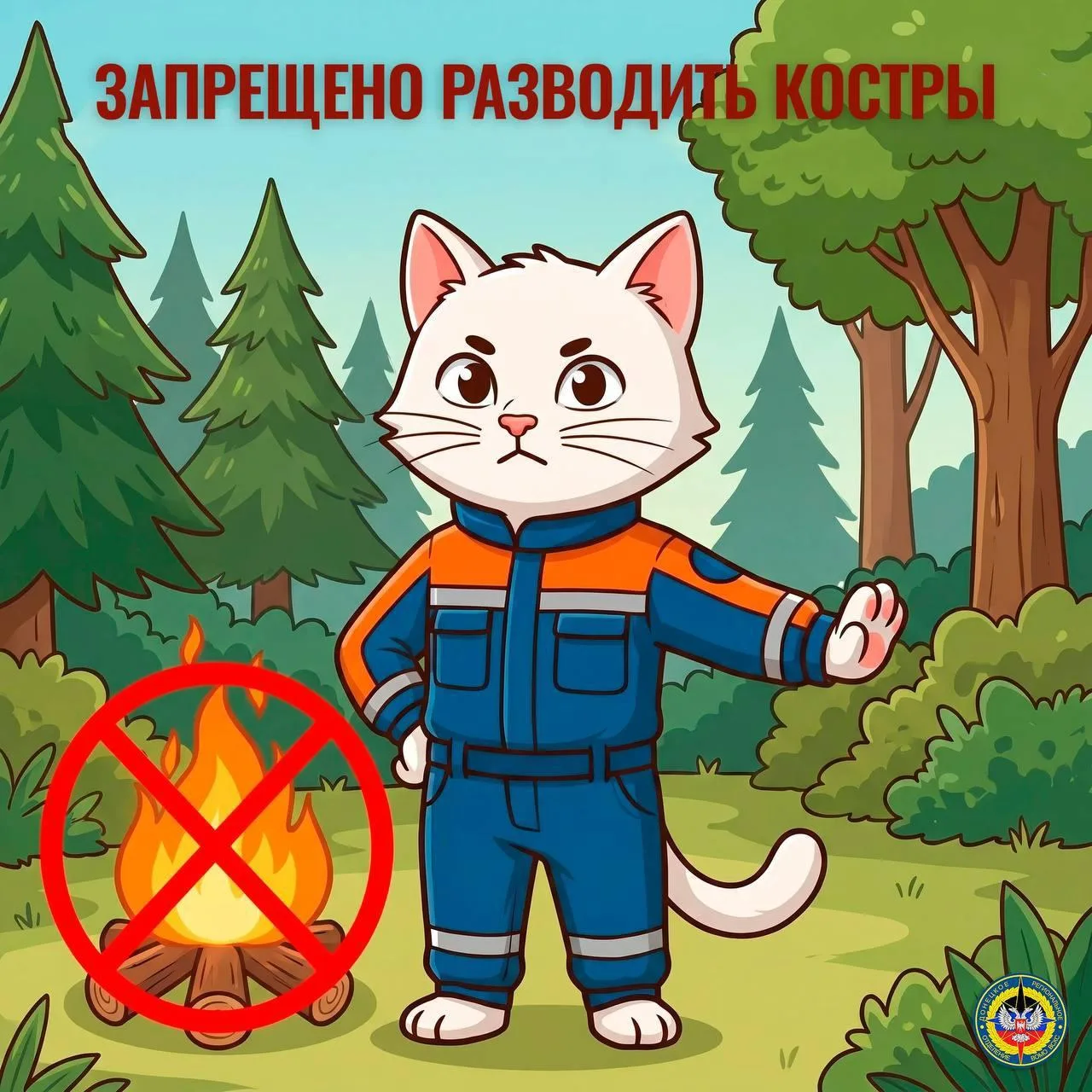 В ДНР установлен особый противопожарный режим, который продлится до 1 октября