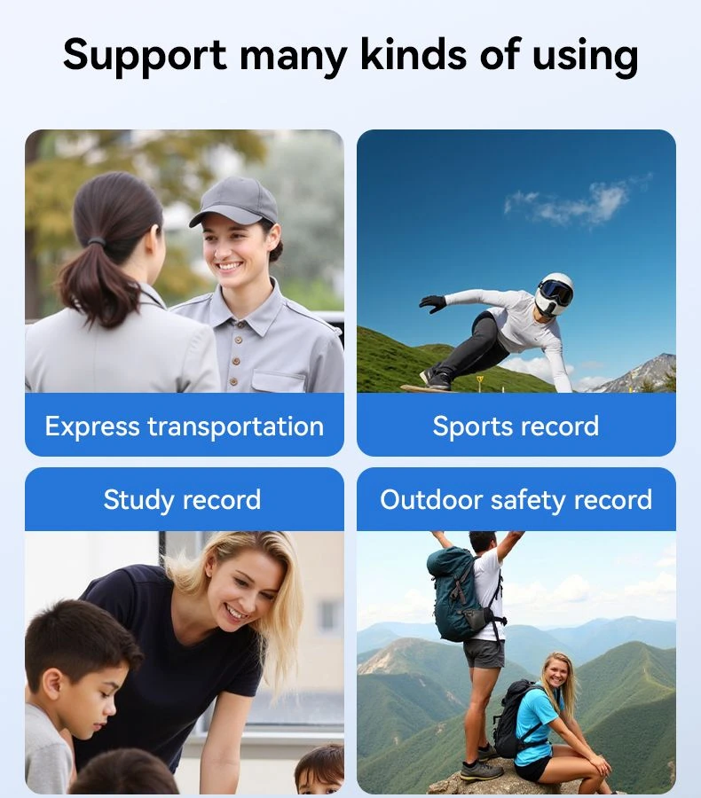 Спортивная камера Hoco DV105 2MP Sports Camera, 1080P/30fps, Дисплей 1,47", Wi-Fi, подд...