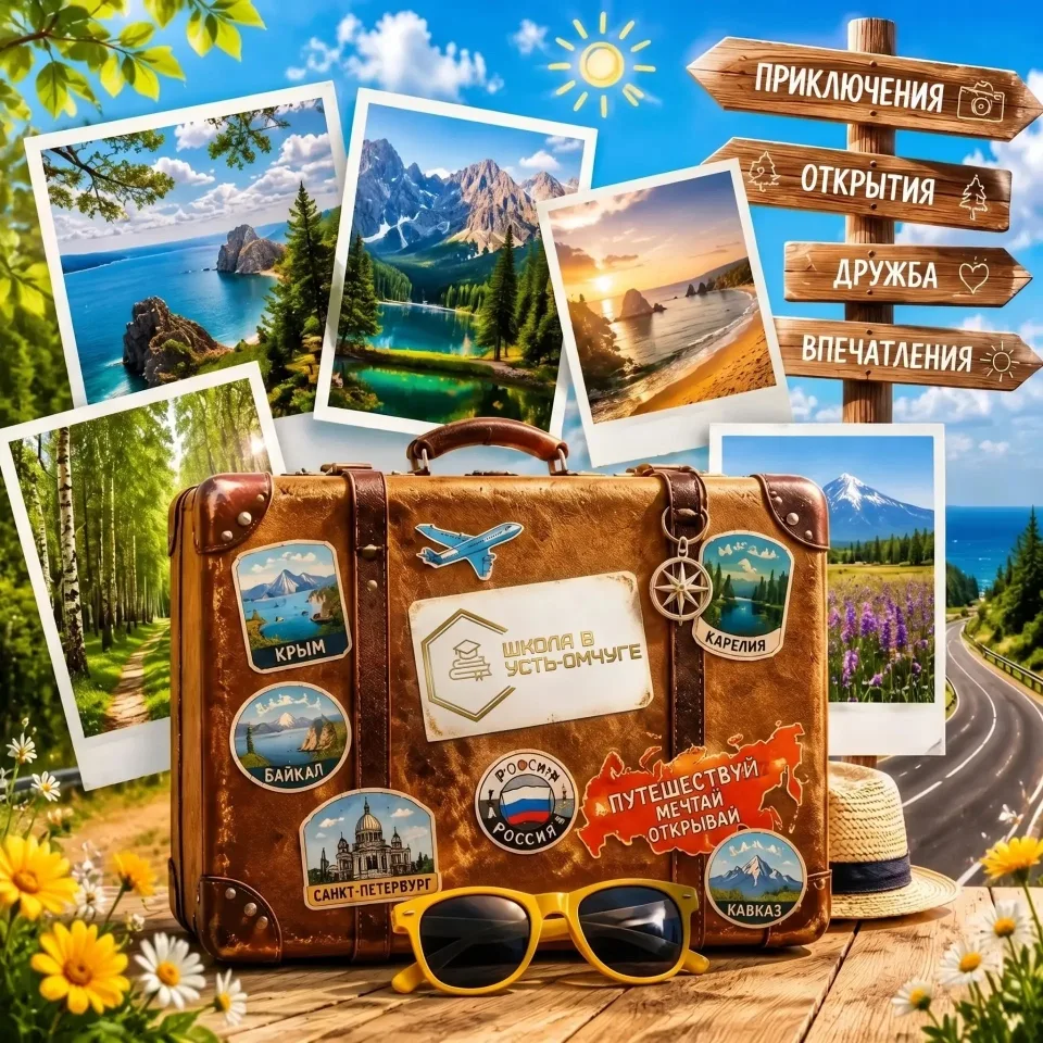 🌞📸 Объявляем новую школьную акцию "Чемоданчик летних впечатлений"! 🎉