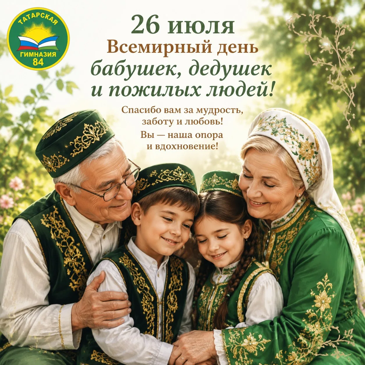 Сегодня особенный день — Всемирный день бабушек, дедушек и пожилых людей. 👵👴

Это те, кто дарит на