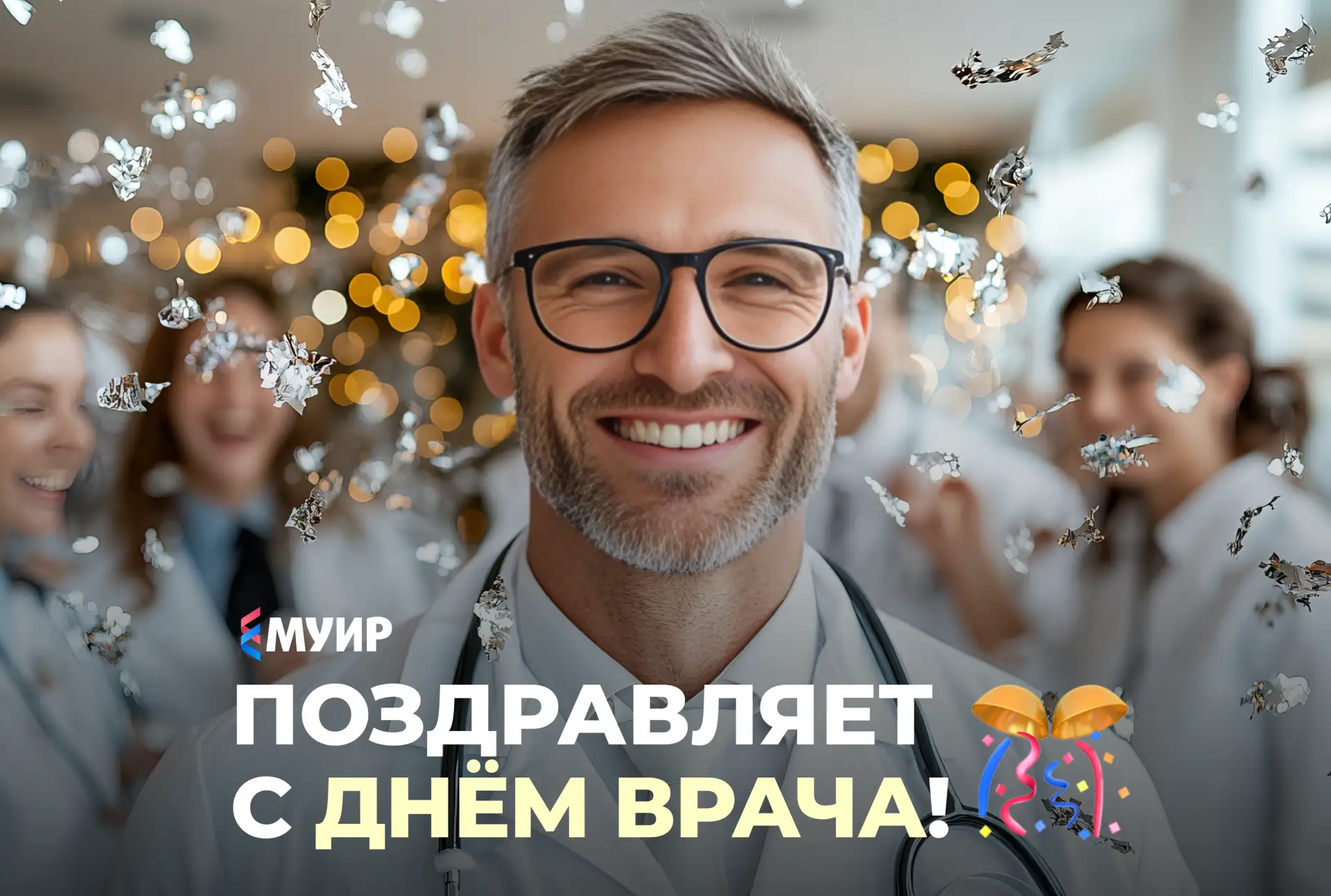 🥳 С МЕЖДУНАРОДНЫМ ДНЁМ ВРАЧА