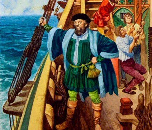 1521 г. — Магеллан доплыл до Филиппин.