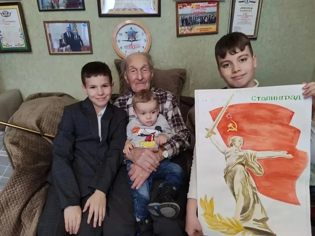 Спасибо за подвиг!                                                                     ...
