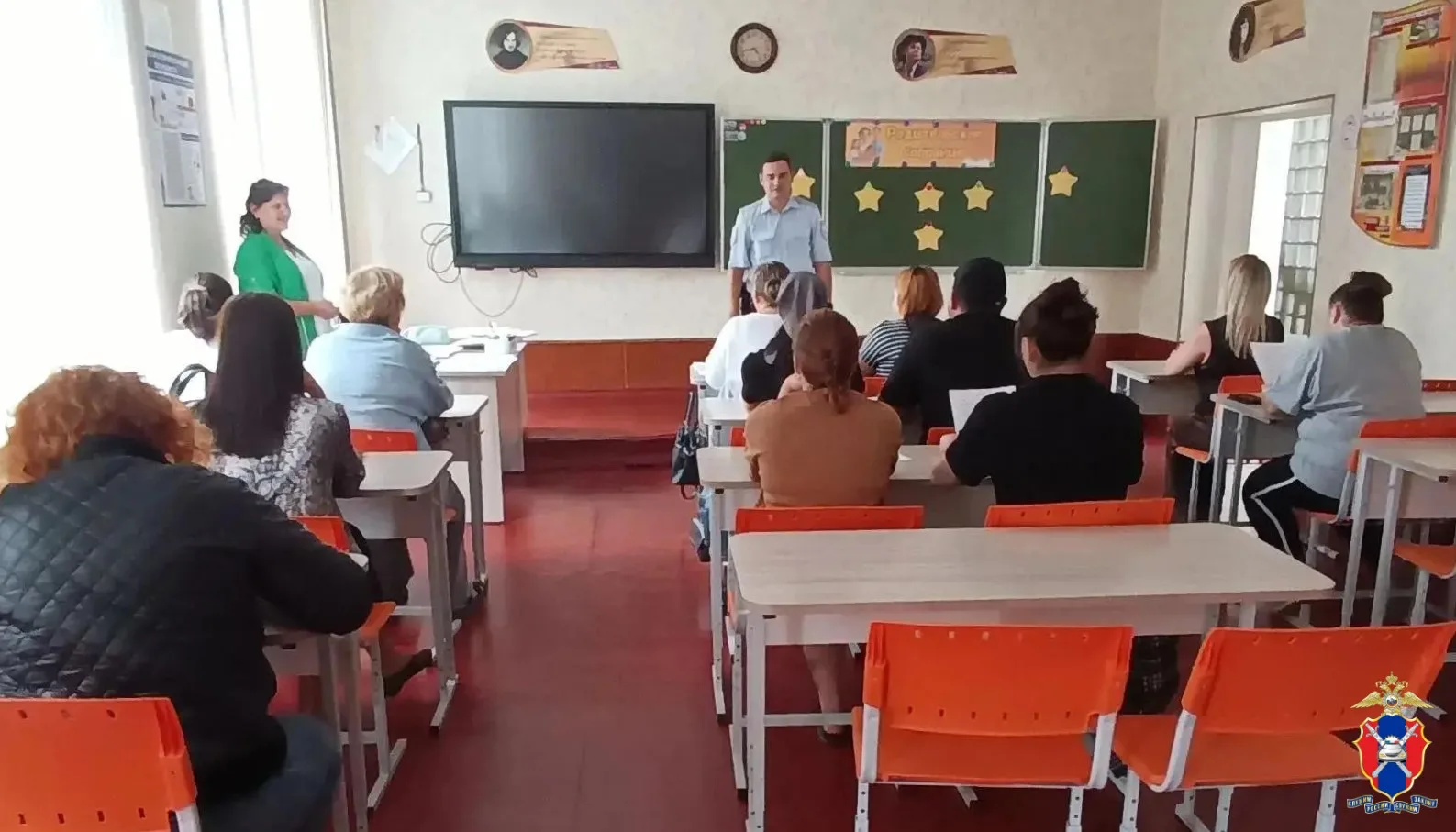 👮‍♀️В Чаплынском округе Херсонской области сотрудники Госавтоинспекции провели меропри...