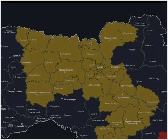 Гераньки уже на месте, в Киеве тревога. 3 ТУ-160 уже в воздухе.