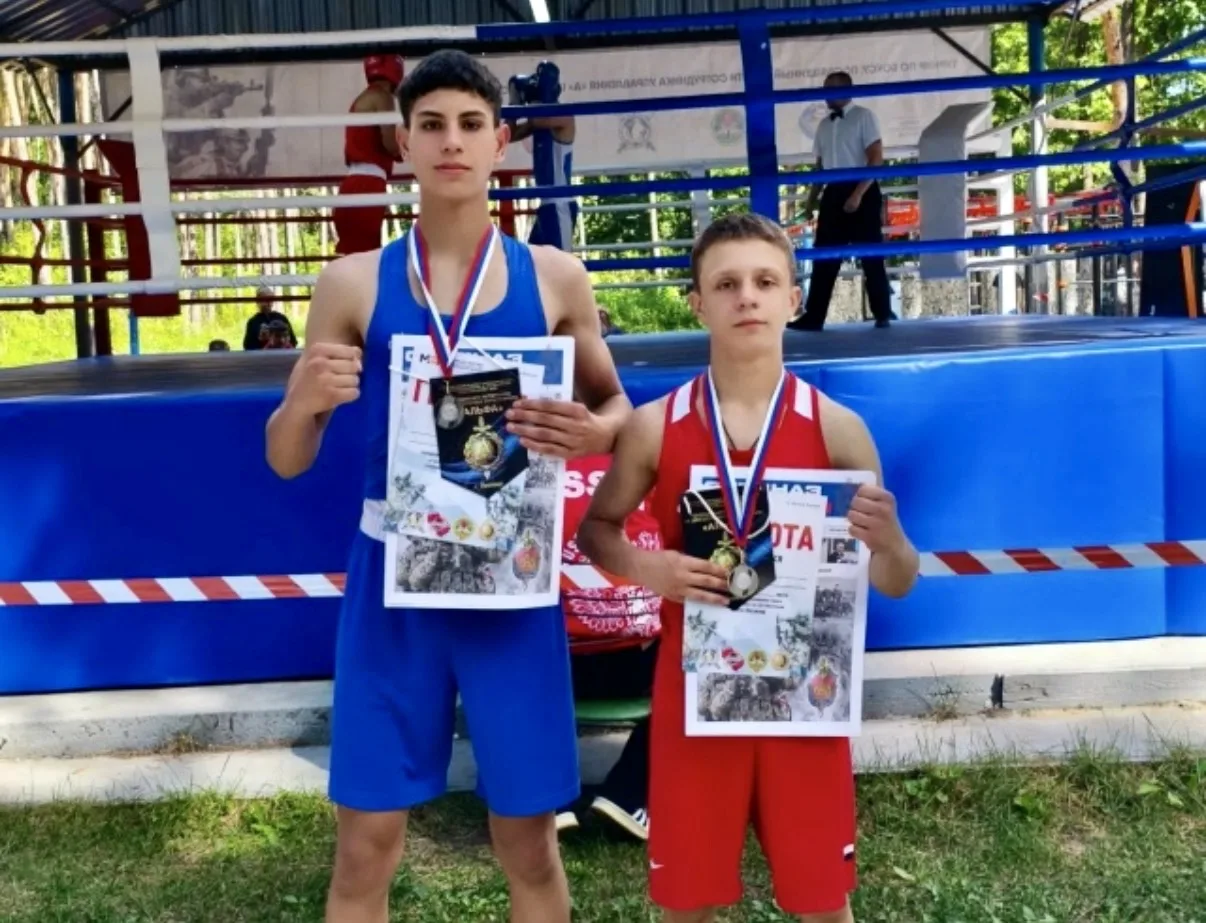 🏆Серебро турнира в Липецкой области завоевали первомайские боксёры