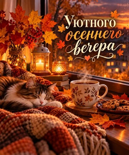 Открытки добрый вечер
