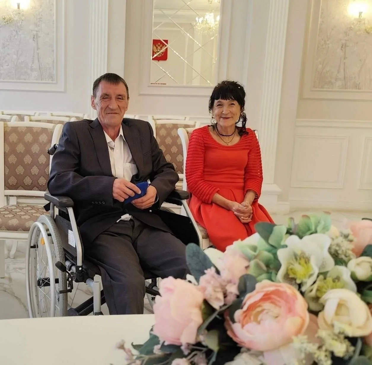 💍В омском Центре социальной адаптации впервые за 15 лет сыграли свадьбу.