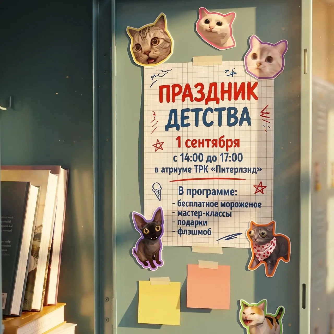 Приглашаем детей и родителей провести 1 сентября на «Празднике детства»!