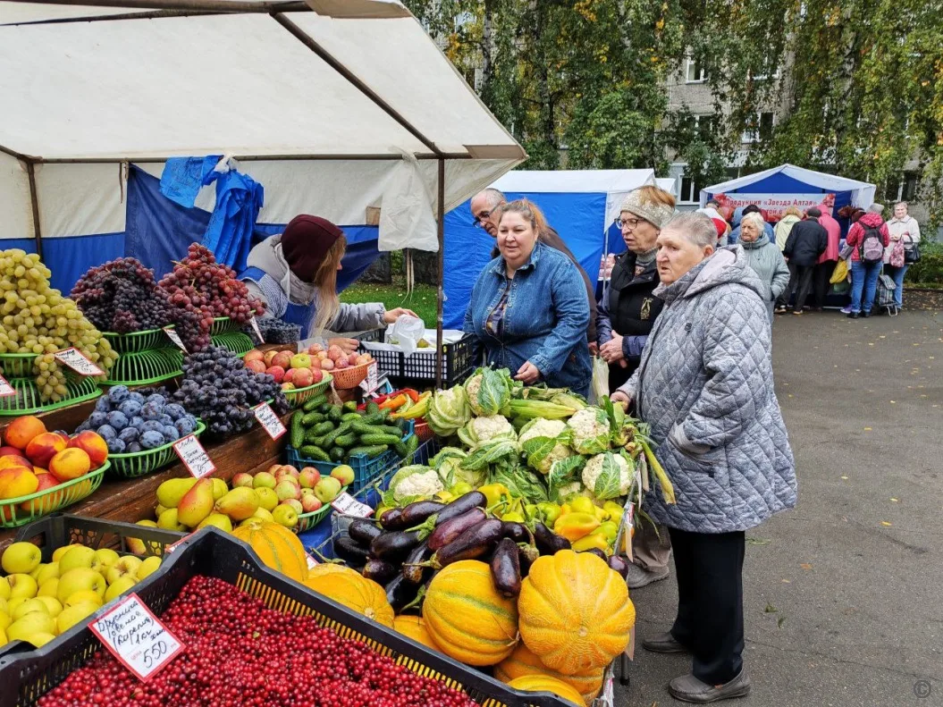 🌽10 октября во всех районах Барнаула будут работать продовольственные ярмарки