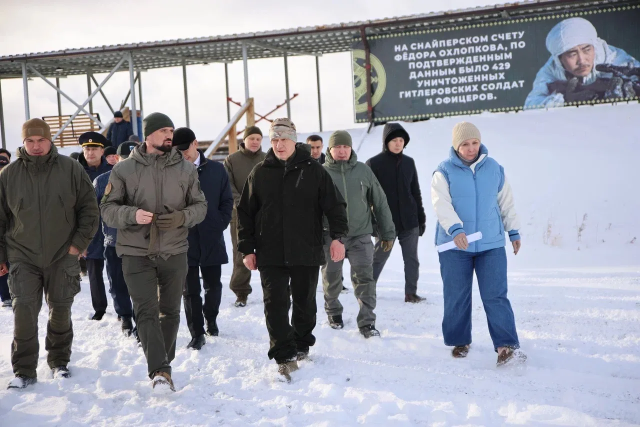 Юрий Трутнев проверил ход подготовки к IV международному турниру по армейской высокоточ...