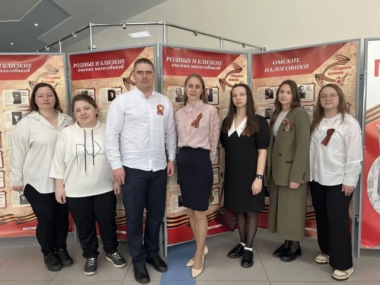 📌 Представители Молодежного совета и сотрудники УФК по Омской области посетили праздни...