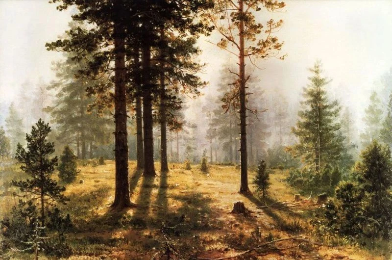 В лесу — И.А. Бунин