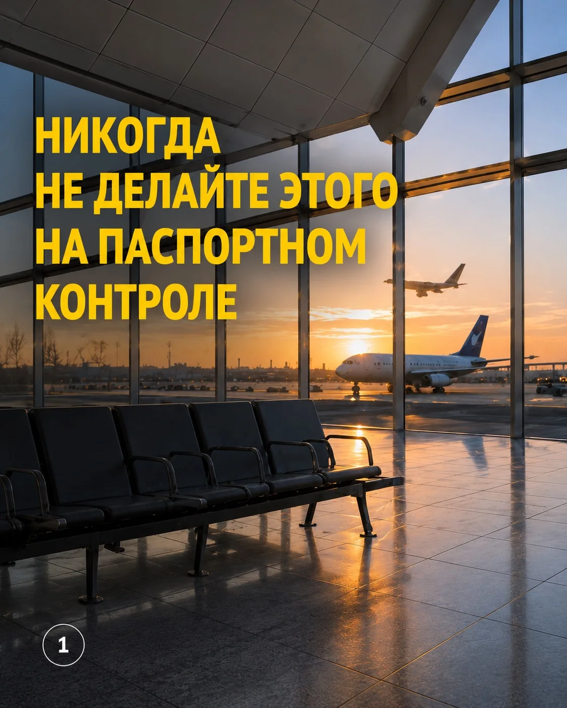 1. НИКОГДА НЕ ДЕЛАЙТЕ ЭТОГО НА ПАСПОРТНОМ КОНТРОЛЕ

2. НЕ ФОТОГРАФИРУЙТЕ И НЕ СНИМАЙТЕ ВИДЕО
Во мног