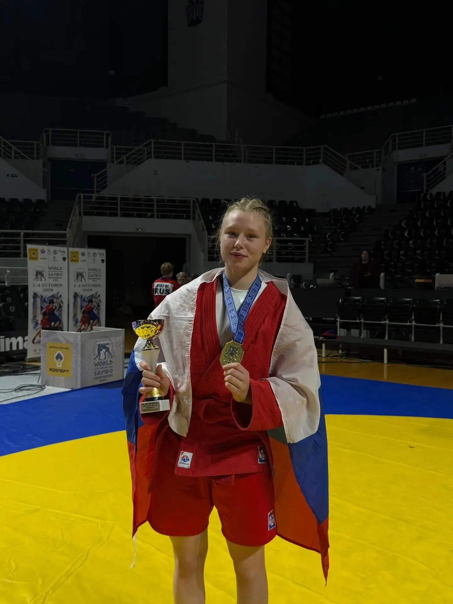 Ученица 10А класса Самарского спортивного лицея Полина Культенкова завоевала золото на ...