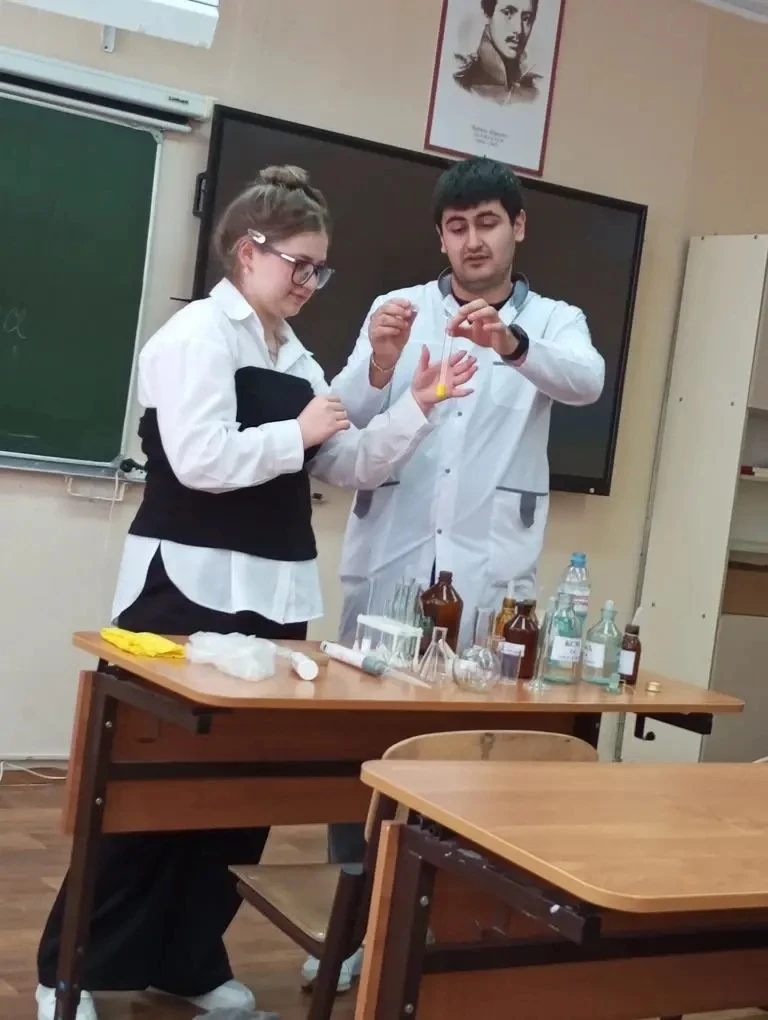 Профориентационное мероприятие с Владимирским филиалом ПИМУ  🌟На базе нашей школы прошло профориента