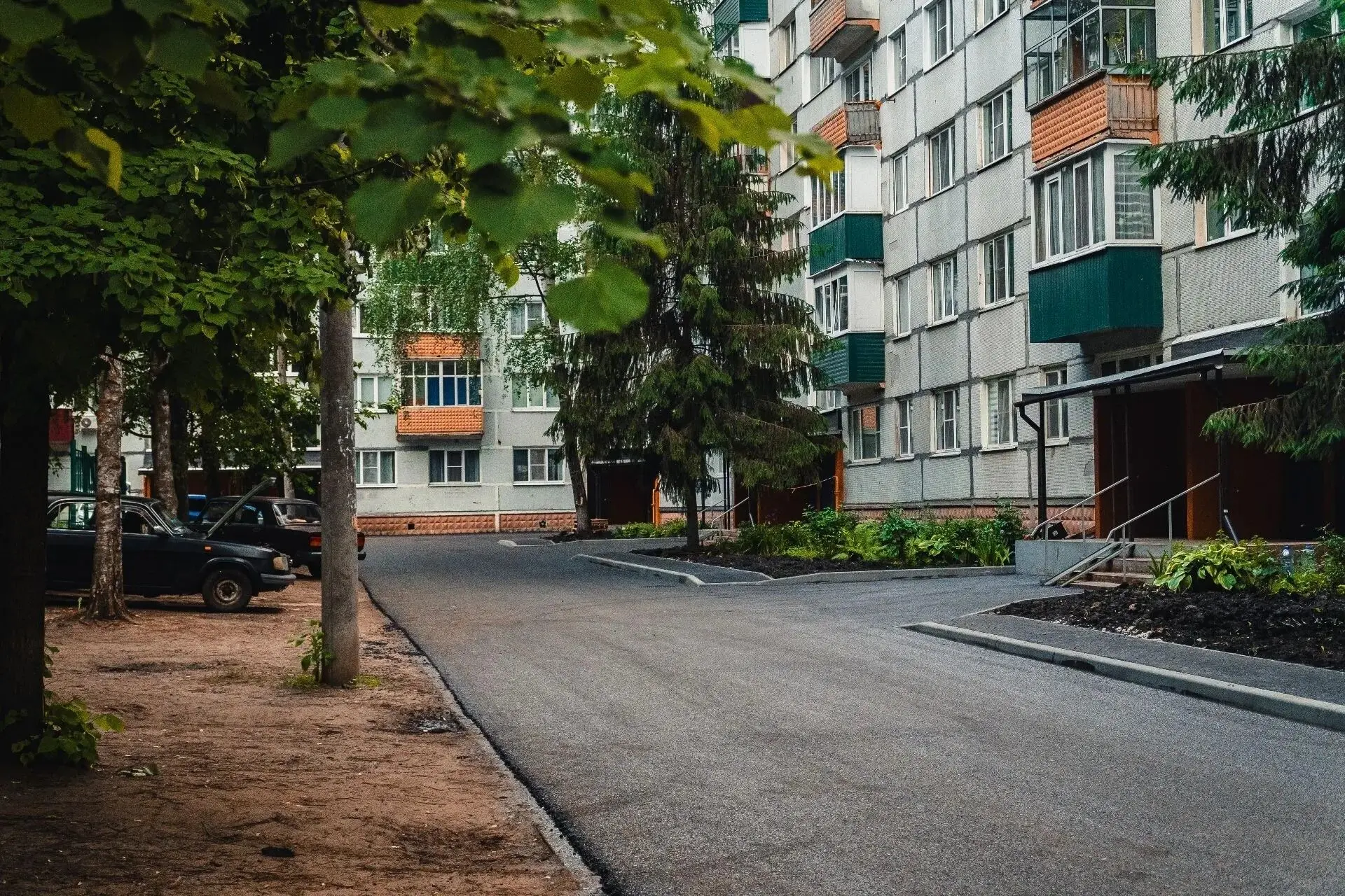 🌳🌳🌳 С середины мая в Пензе стартовали работы по благоустройству придомовых территорий в рамках гу