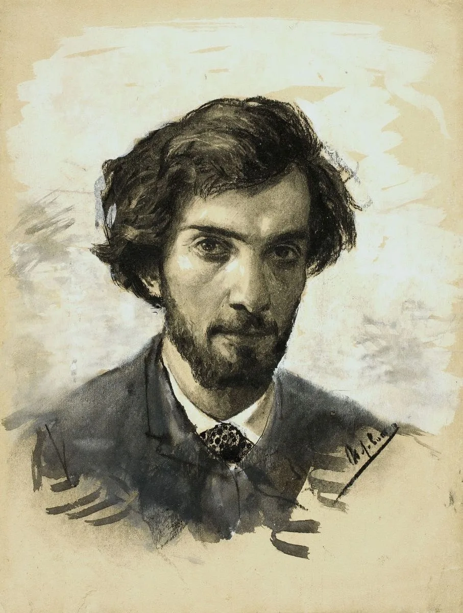 Исаак Левитан «Автопортрет» 1885 г.