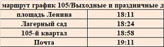Уважаемые пассажиры! По маршруту 36 не будет следующего рейса ( по тех.причине):