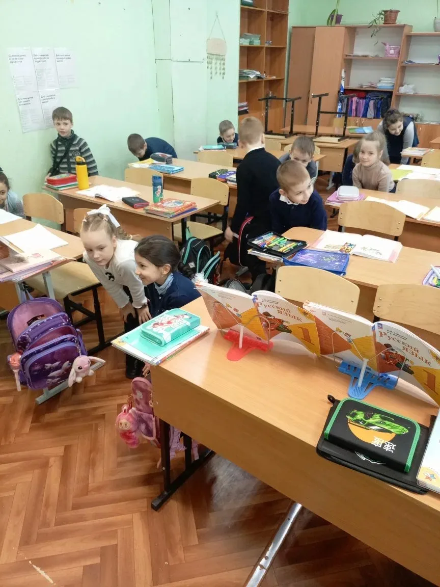 ОРЛЁНОК-СПОРТСМЕН  В 1Г классе ребята, участники трека  «Орлята России», собрались на занятие по тем