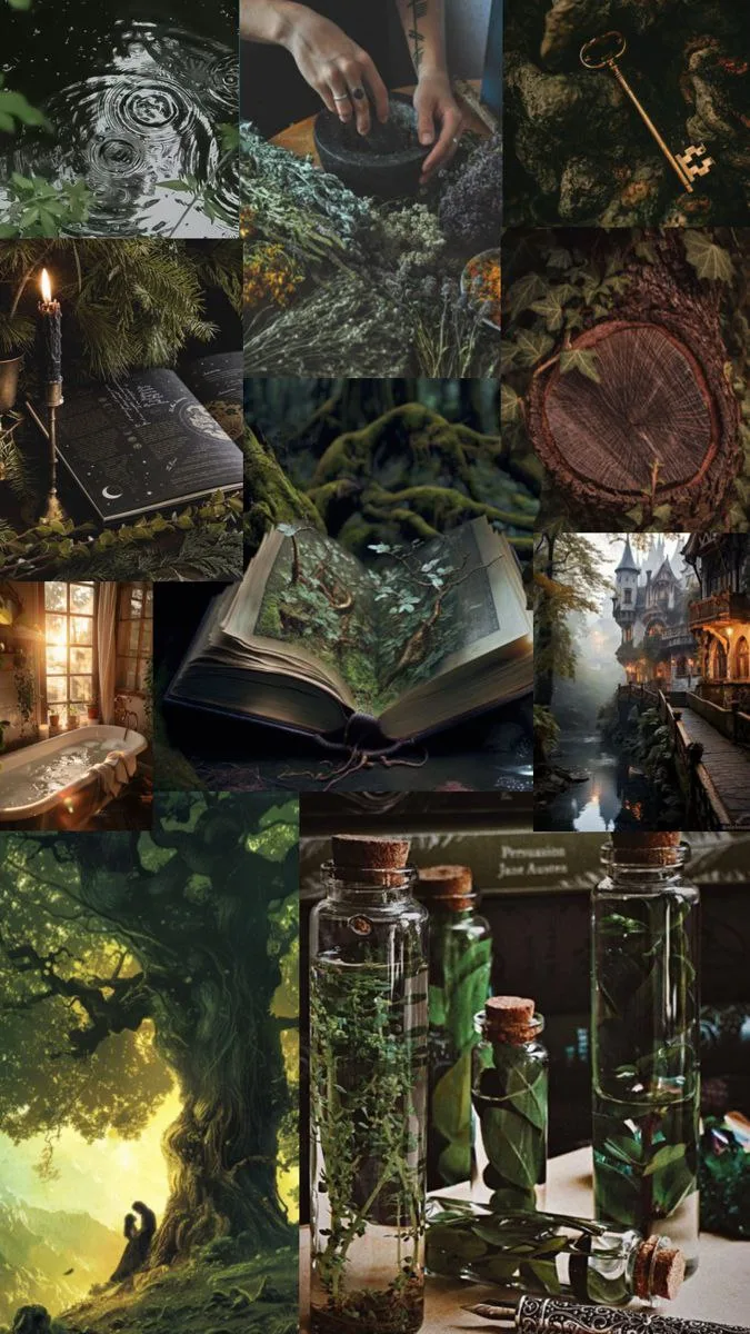 🦊 🐝 🐌 goblincore collage wallpaper for your phone 🦋