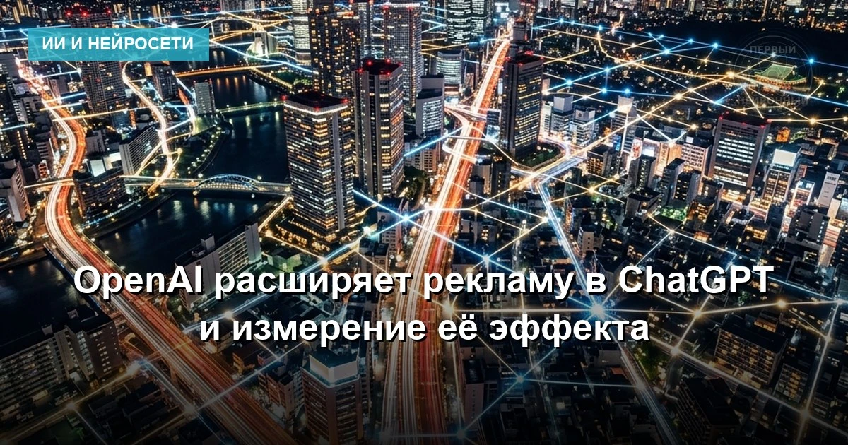 OpenAI представила новый визуальный формат рекламы в ChatGPT, который помогает пользова...