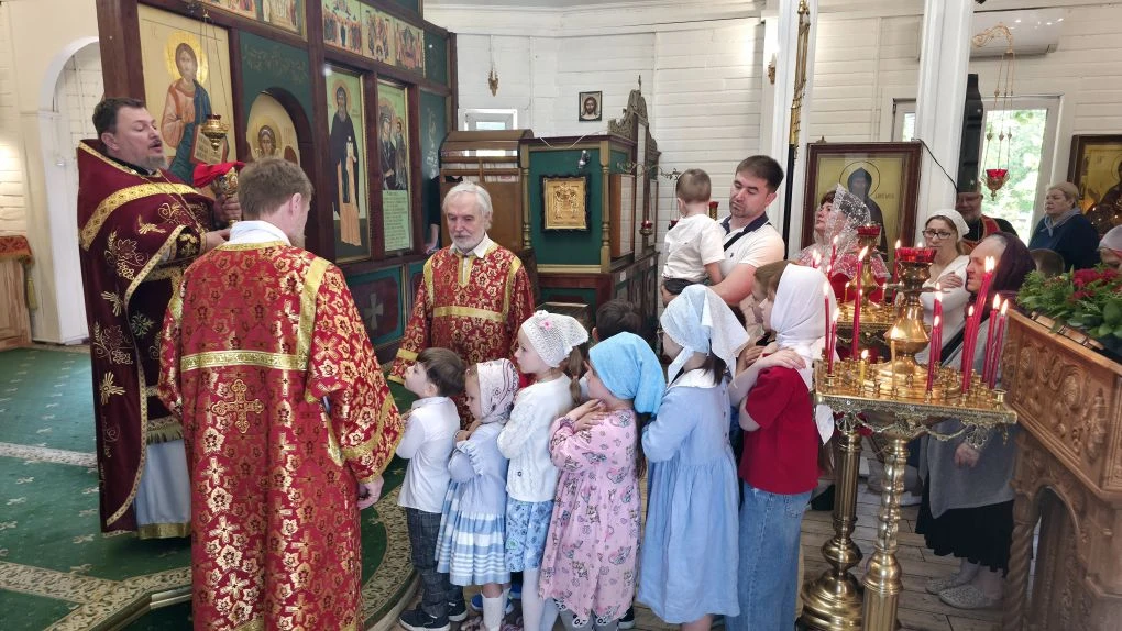 Начало каникул в Воскресной школе