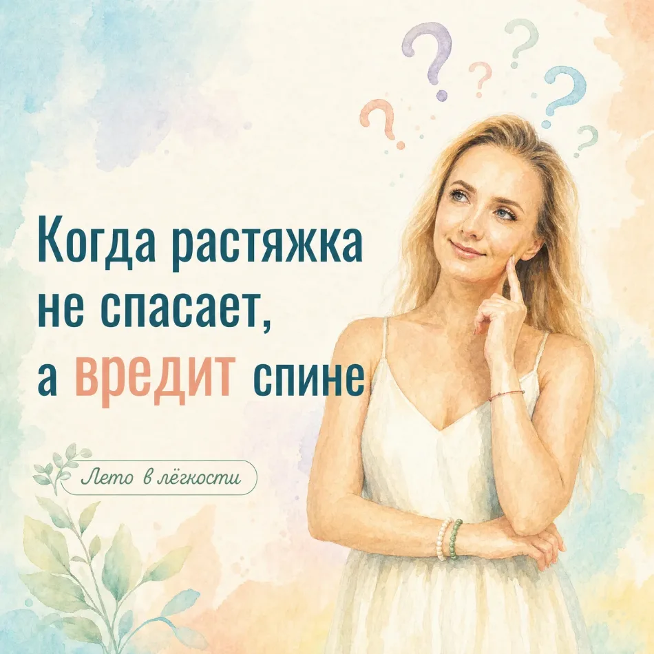 Забудьте про возраст — 20 минут в день оживят ваш позвоночник!

Девочки, подготовила для вас карточк