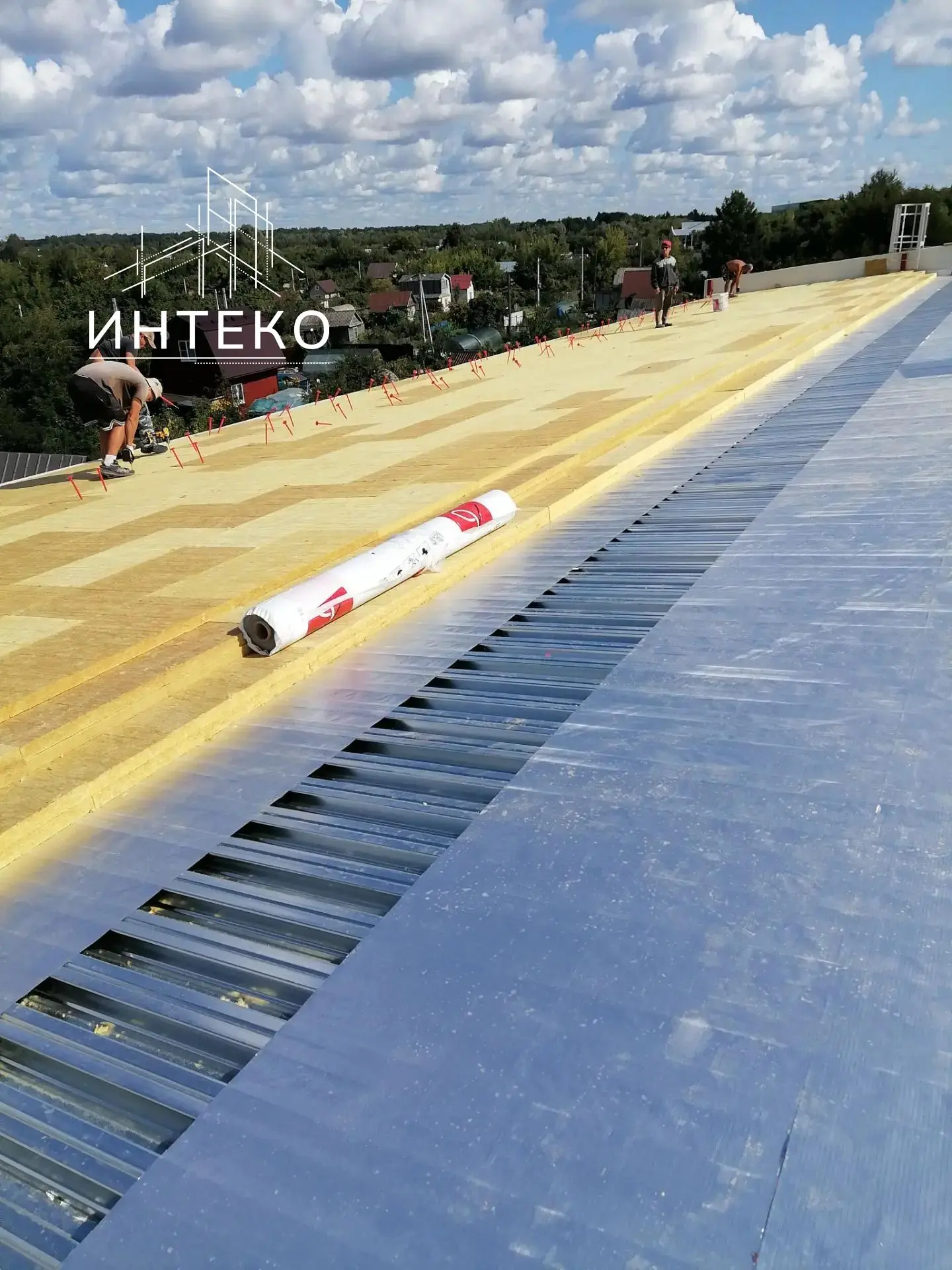 🏗️ Владимирская область: завершаем очередную кровлю — объект под крышей!