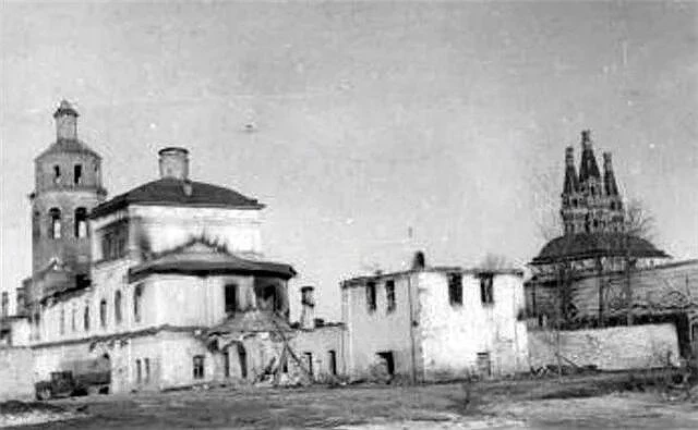 Иоанно-Предтеченский монастырь, Вязьма, архивные фото.