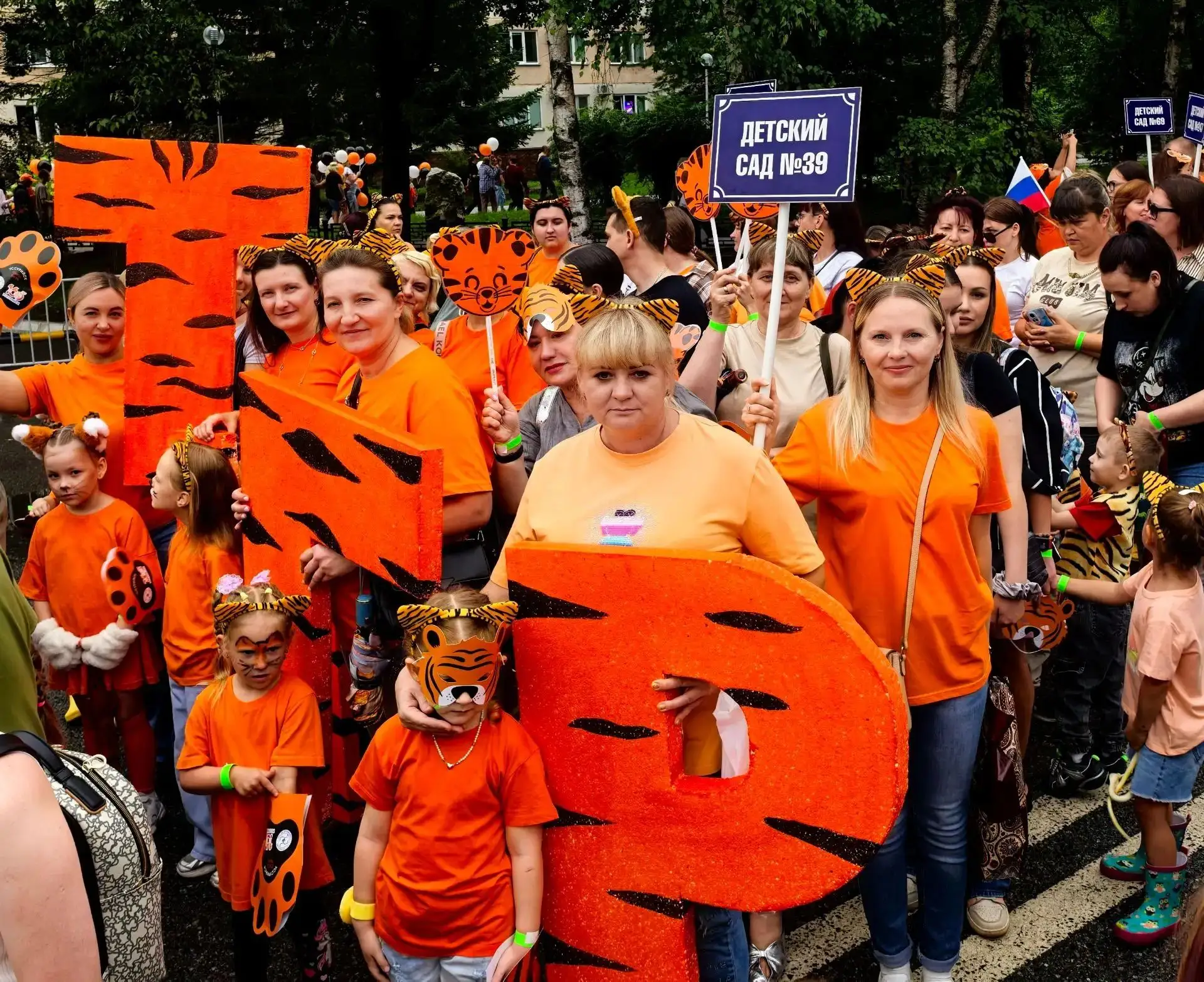 🐯 Наш детский сад — на главной площади города! 🐯 Наш детский сад стал частью масштабного городског