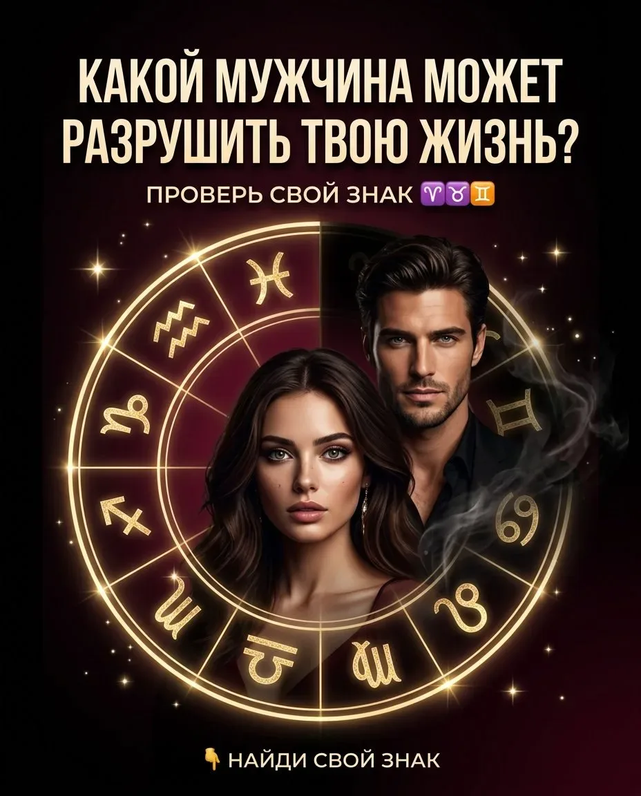 ❤️ КАКОЙ МУЖЧИНА МОЖЕТ РАЗРУШИТЬ ТВОЮ ЖИЗНЬ?