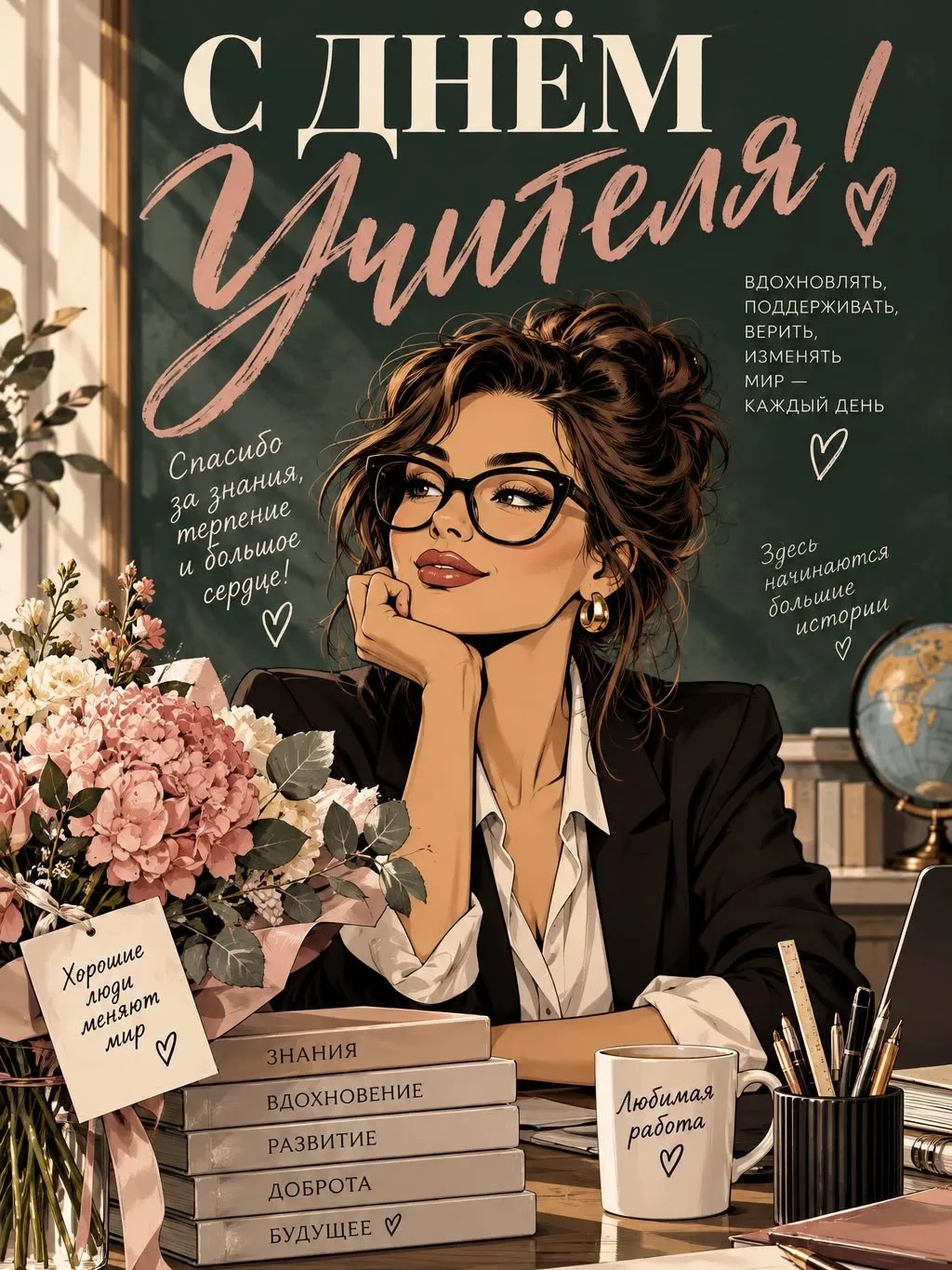 ❤️ Поздравляем с Днём учителя!