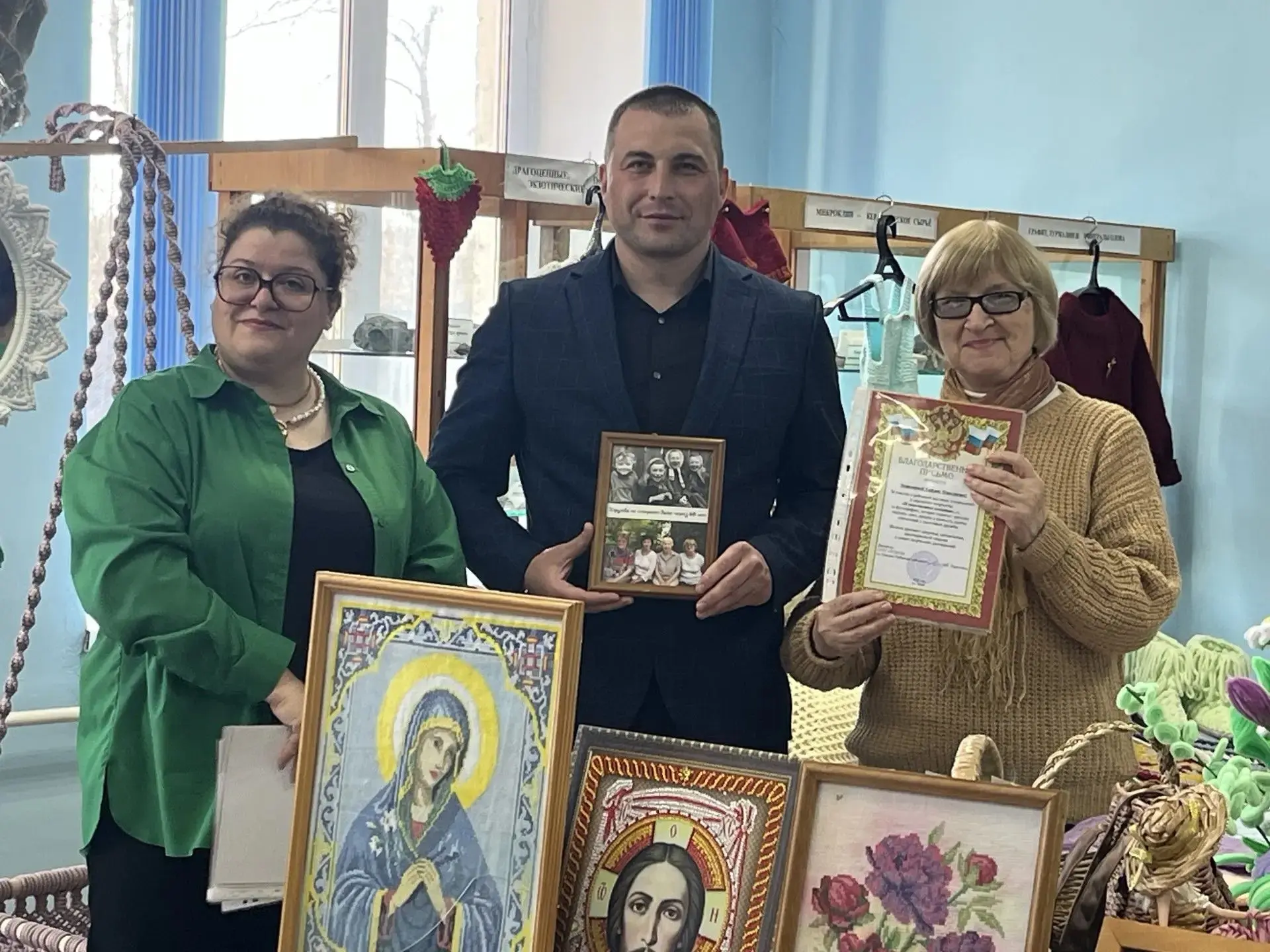 Торжественное закрытие выставки И невозможное - возможно...