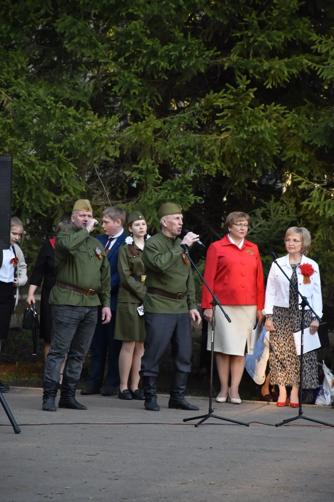 Накануне Дня Победы, нашего самого главного и священного праздника, в Парке Победы прошла трогательн