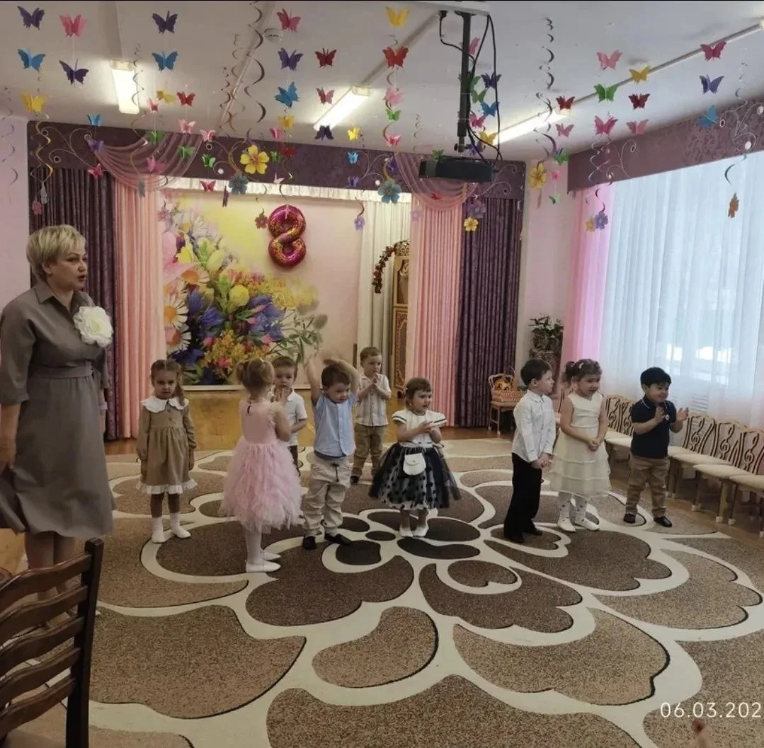 🌸В дошкольном отделении гимназии (здание 2) прошли мероприятия, посвященные Международному женскому 