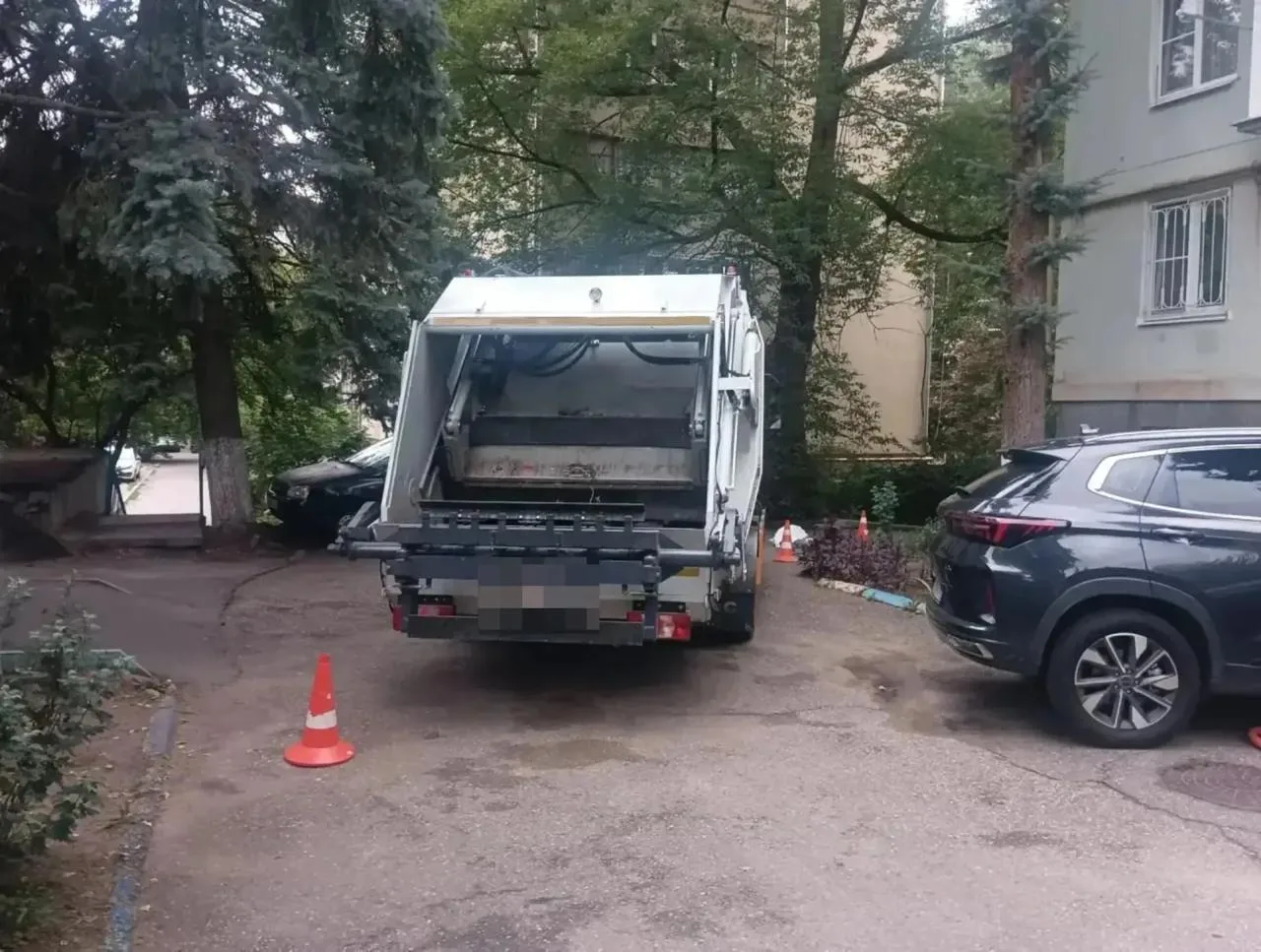 ❗Мусоровоз сбил насмерть пешехода в Кисловодске.