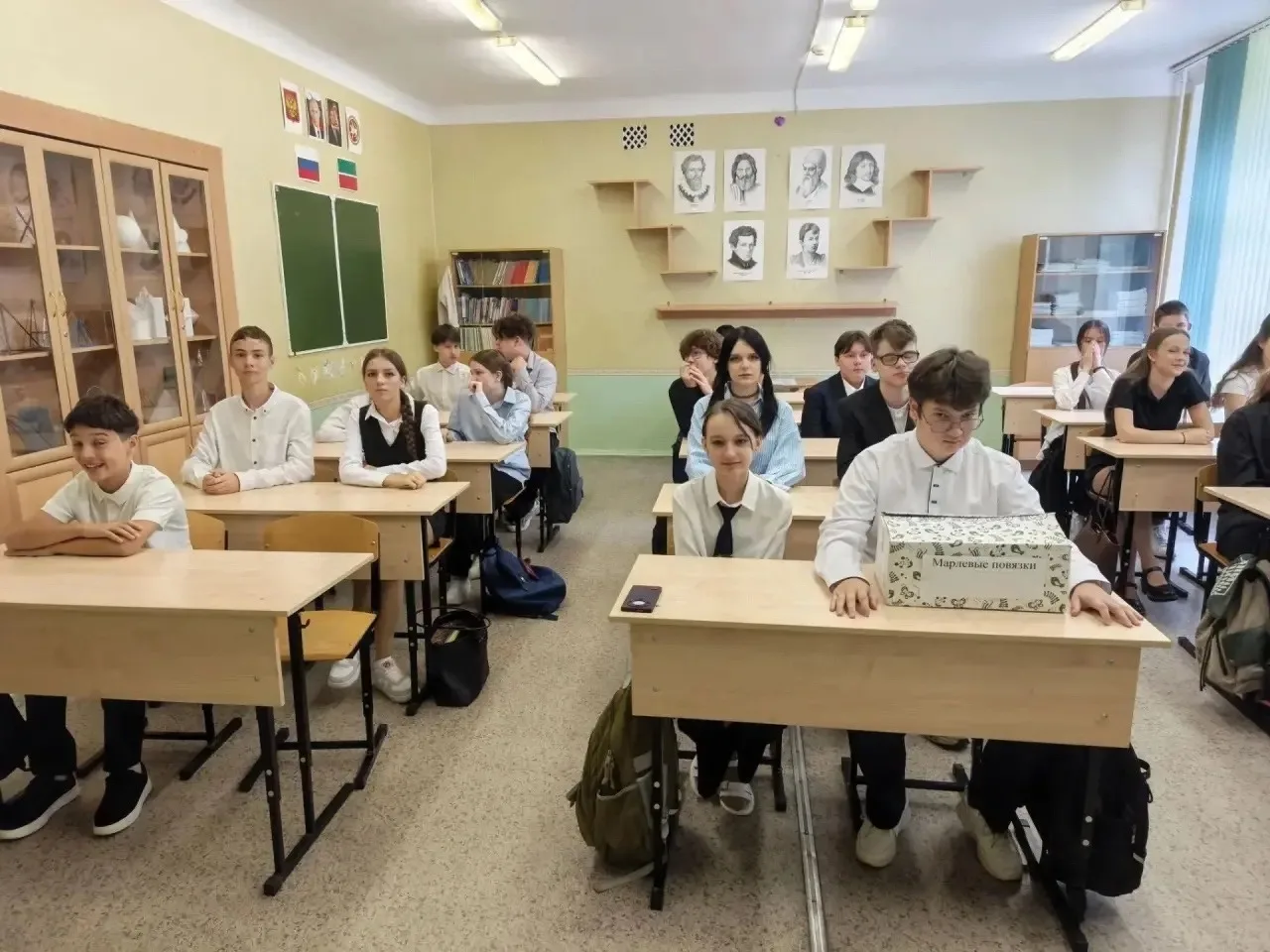 3 сентября в нашей школе прошли классные часы, посвящённые Дню солидарности в борьбе с ...