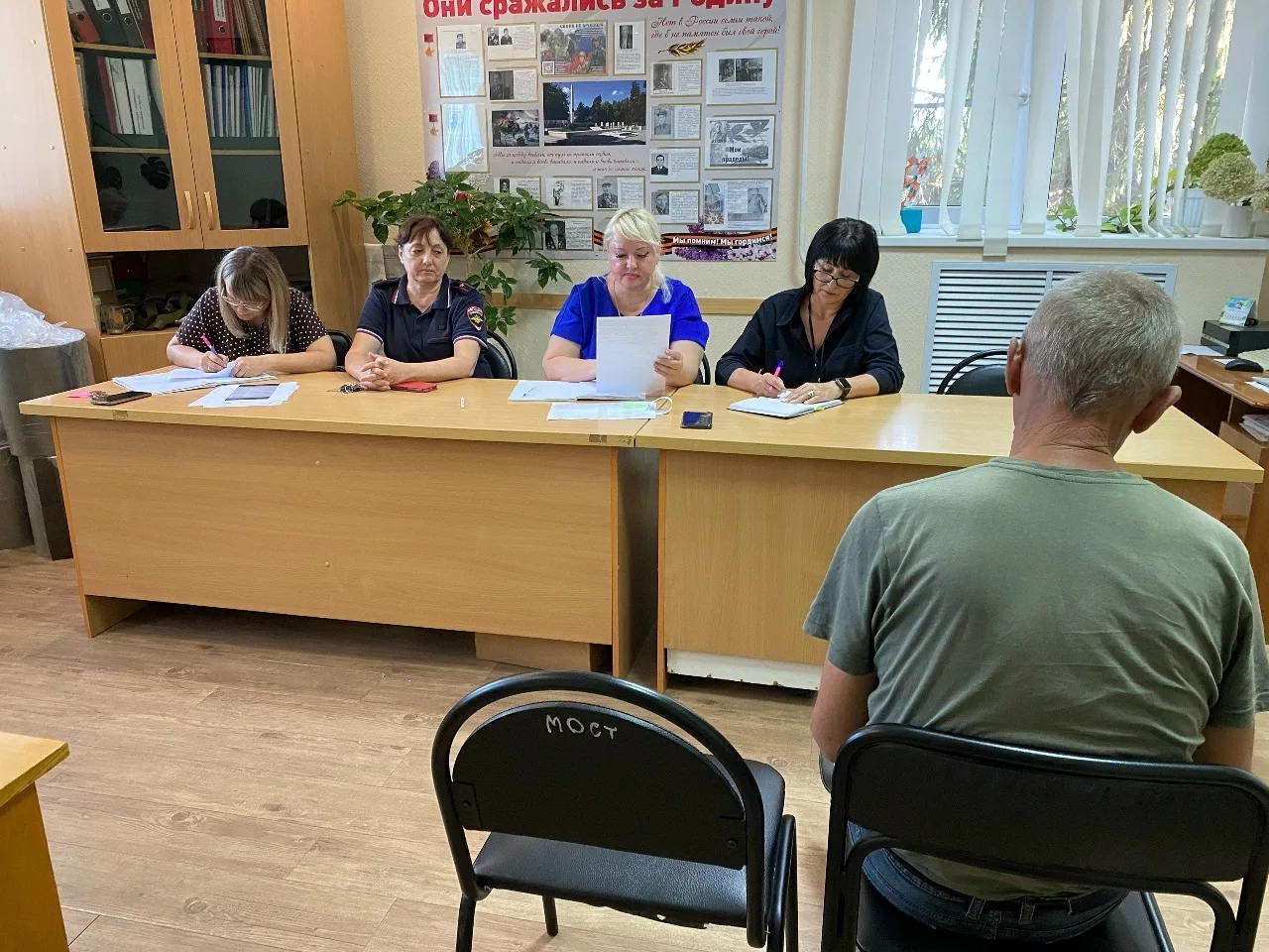 Заседание территориальной комиссии по профилактике правонарушений.
