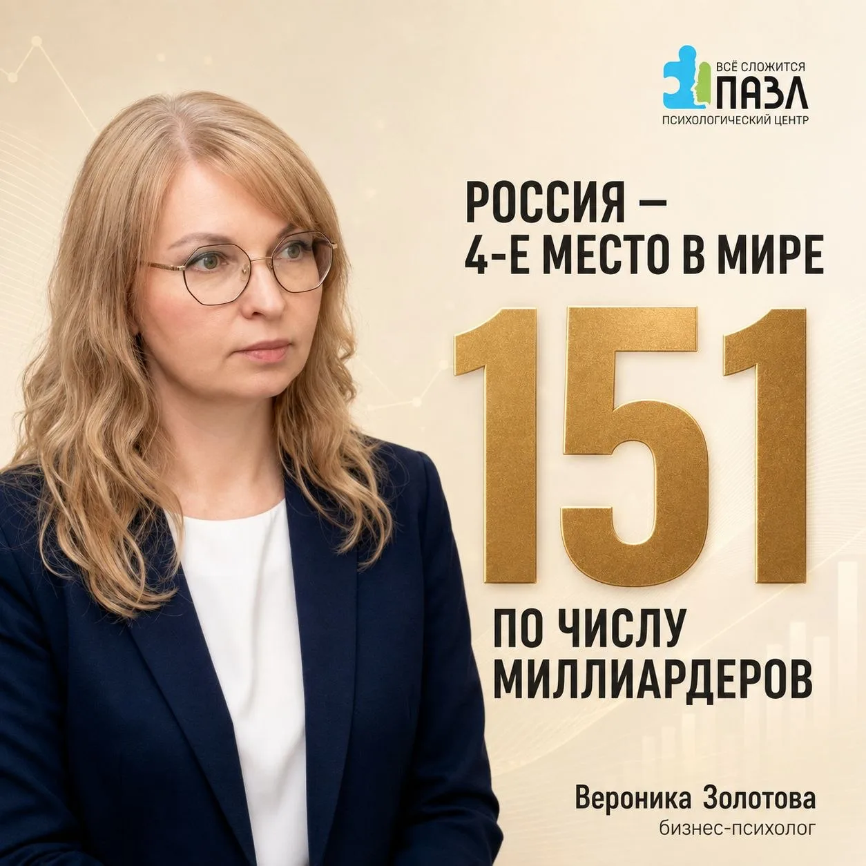 Россия заняла четвёртое место в мире по числу миллиардеров - их уже 151.