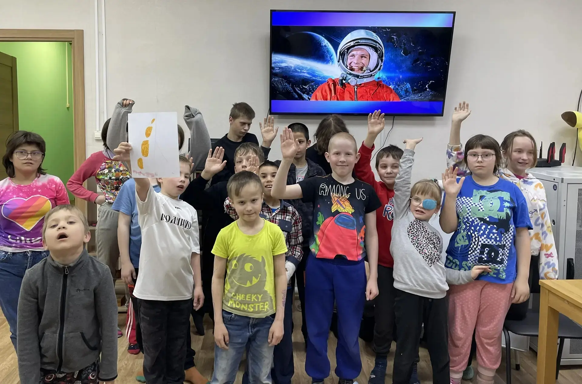 8 апреля Калязинский детский дом принял участие во Всероссийской акции «Дорога к звезда...