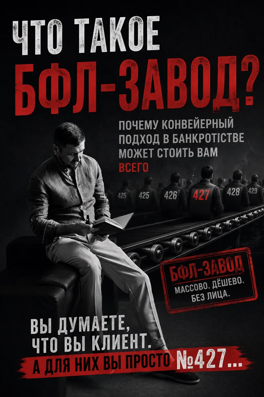 Что такое БФЛ-завод?
Звучит грубо.
Но именно так на рынке банкротства называют некоторые юридические