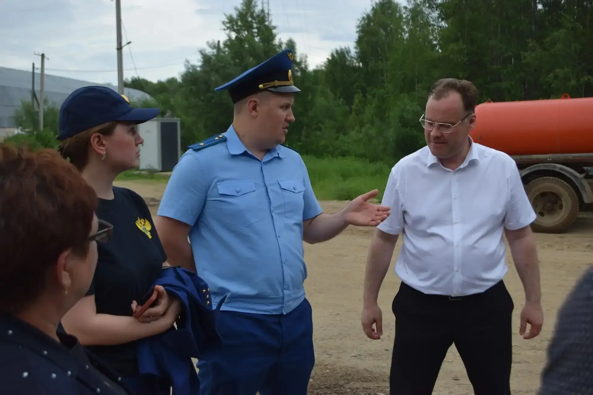 ❗️Сегодня в Ухте с рабочим визитом побывал министр природных ресурсов и экологии РК Ром...