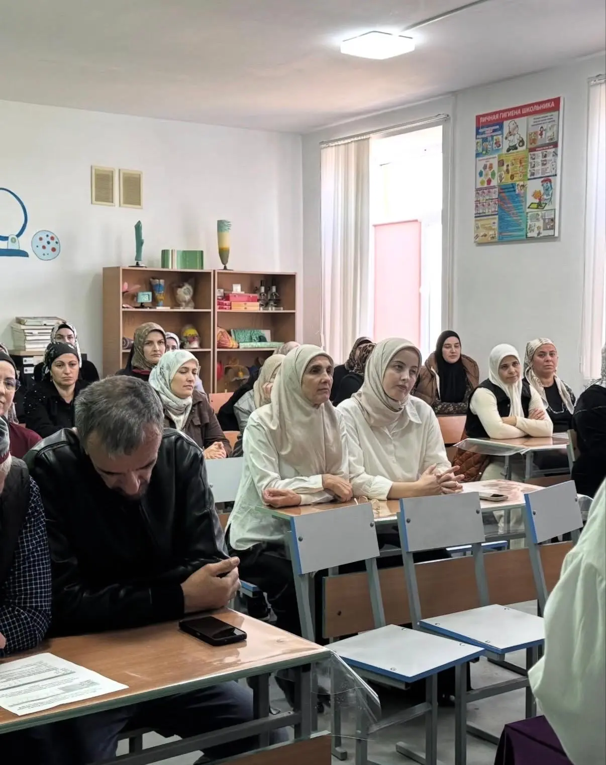 МБОУ «СОШ с. Гехи-Чу» состоялось родительское собрание посвященное важной теме - духовно-нравственно