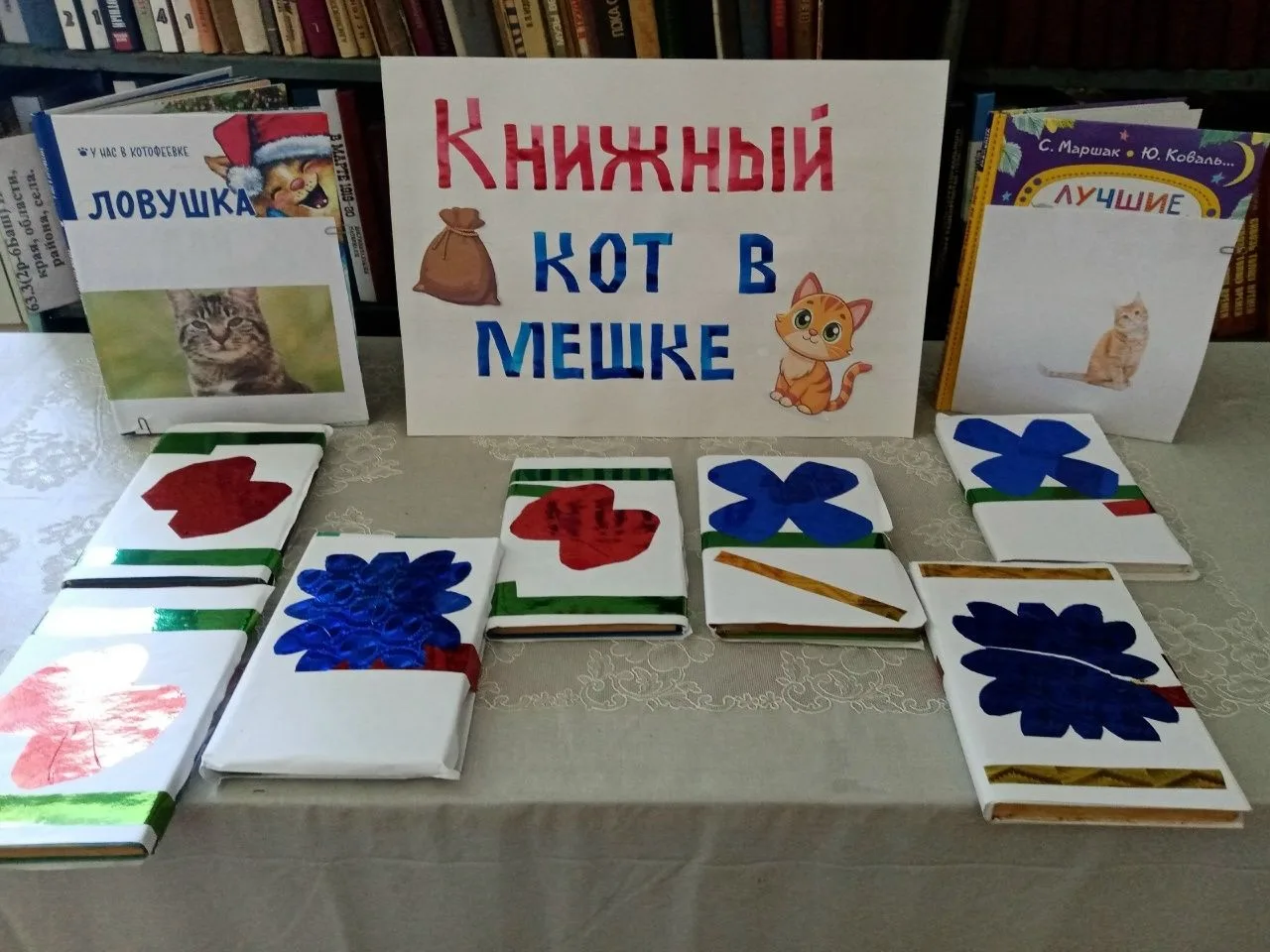 " Книжный кот в мешке"