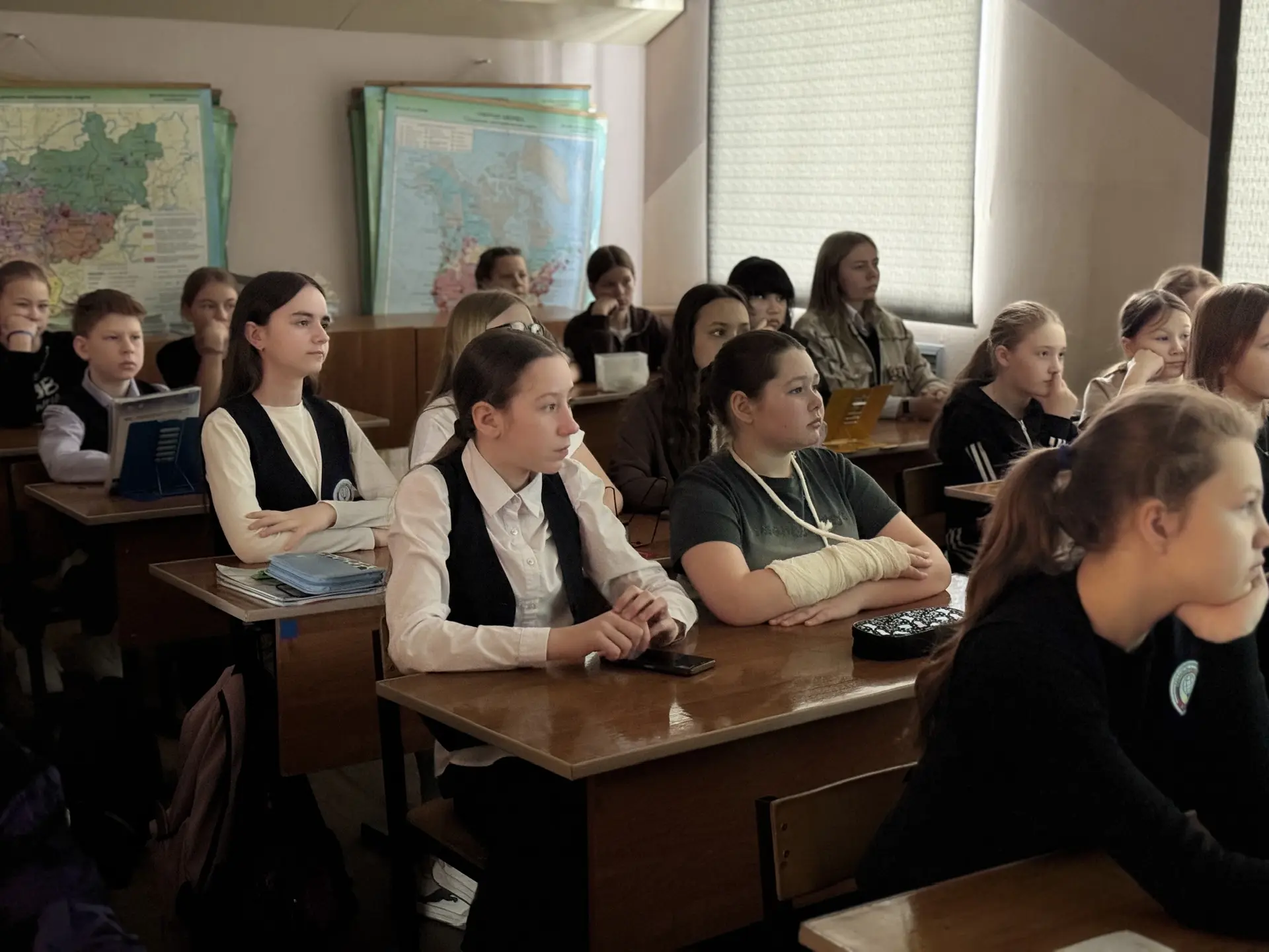 🎬 Профилактическое мероприятие  Сегодня в нашей школе для обучающихся старше 12 лет был организован 