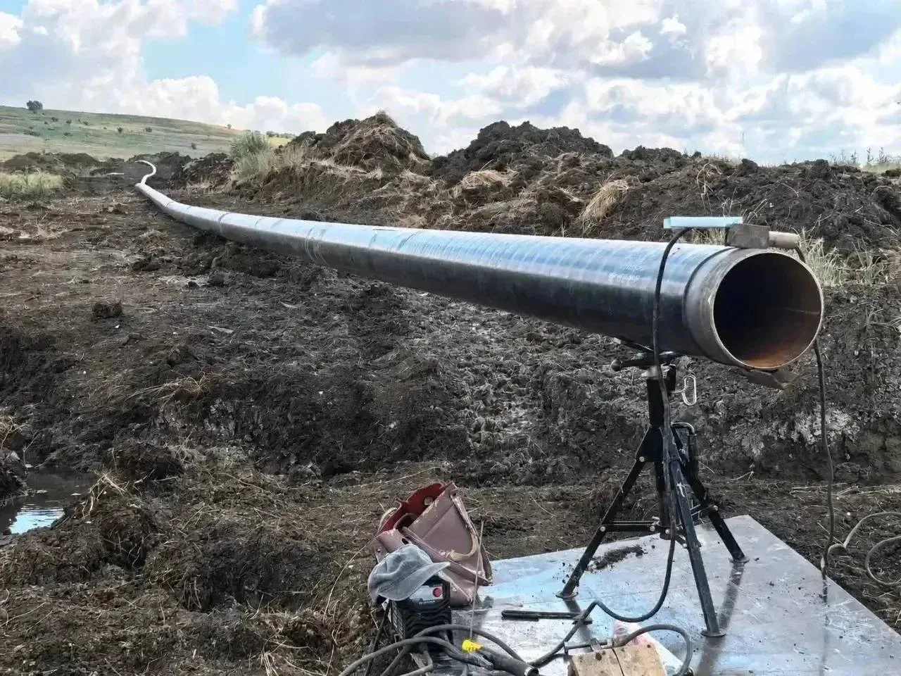 Поднимаем стакан воды всем Ставрополем: Шпаковский водовод начали ремонтировать.