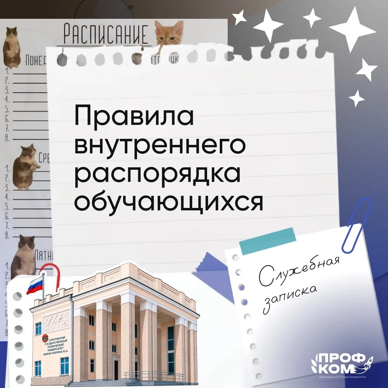 Соблюдаем правила и установки!