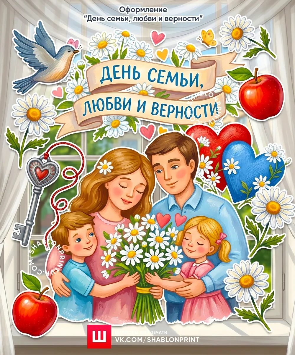 Сегодня самый светлый и чистый праздник в году — День семьи, любви и верности. Поздравляю каждого из